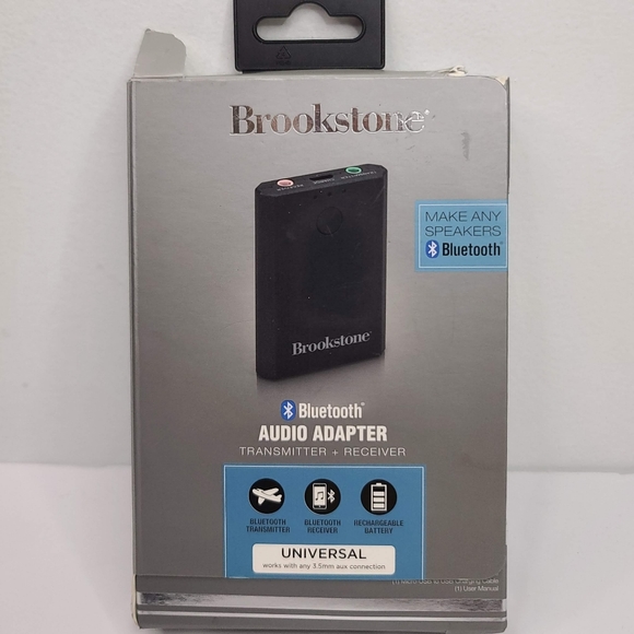 Brookstone Other - BROOKSTONE Bluetooth Audio Adapter.